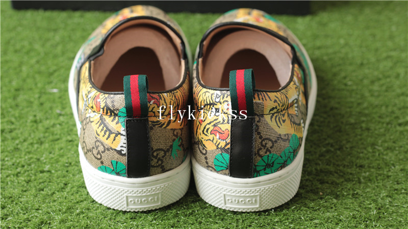 GC Brand Sneaker Low Top Tiger Pattern